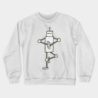 Meditating bot Crewneck Sweatshirt